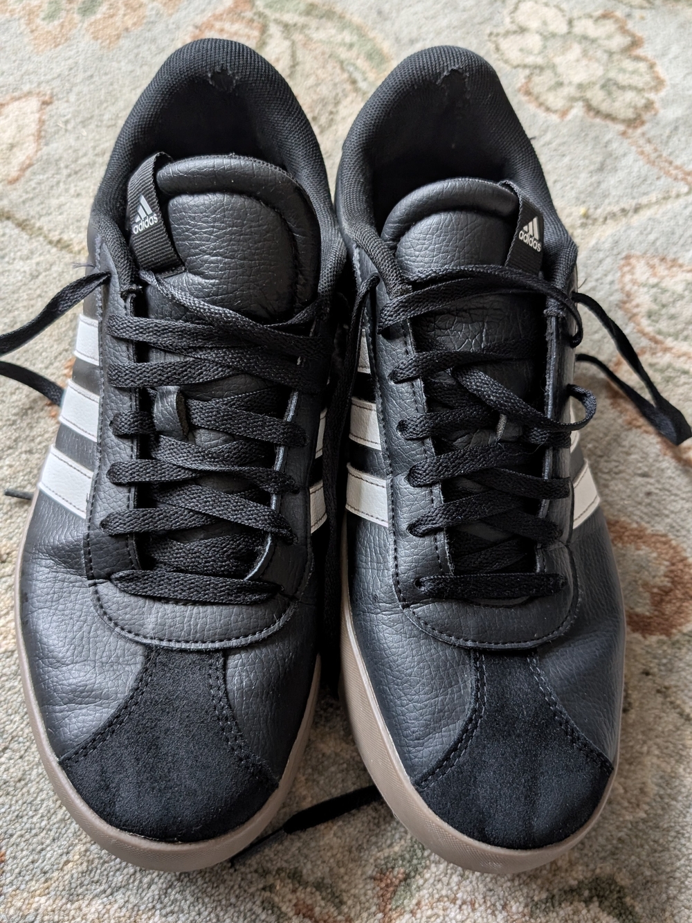 Adidas Men’s Black Sneakers VL Court 3.0 in men's size 10.5